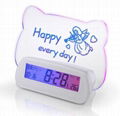 Multifunctional Message LCD Clock 1