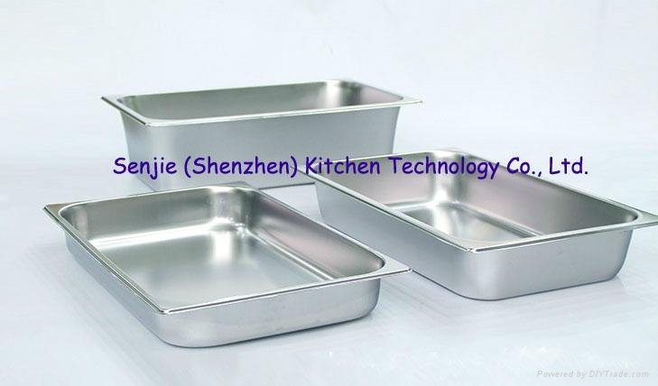 Stainless steel gastronorm containers 2