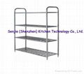 Stainless steel shelf stainless steel holder stainless steel storage 2