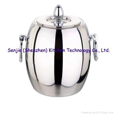 High quality Stainless steel ice container ice bucket   5