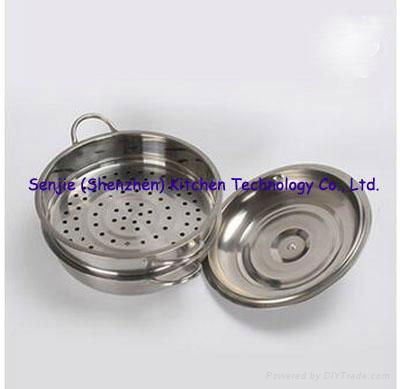 High quality stainless steel cookware holloware pot 2