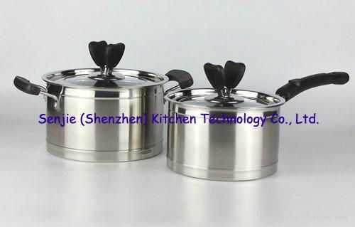 High quality stainless steel cookware holloware pot 3