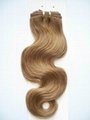 Supply brazilian human hair weft remy hair natural hair 3