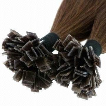 Keratin Flat Tip Hair Extension Brazilian Remy Human Hair 2