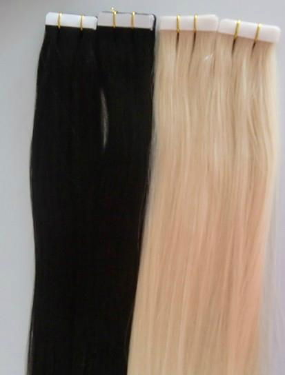 Tape in Hair Extension Skin Hair Weft PU Tape Hair Extension Remy Human Hair 2