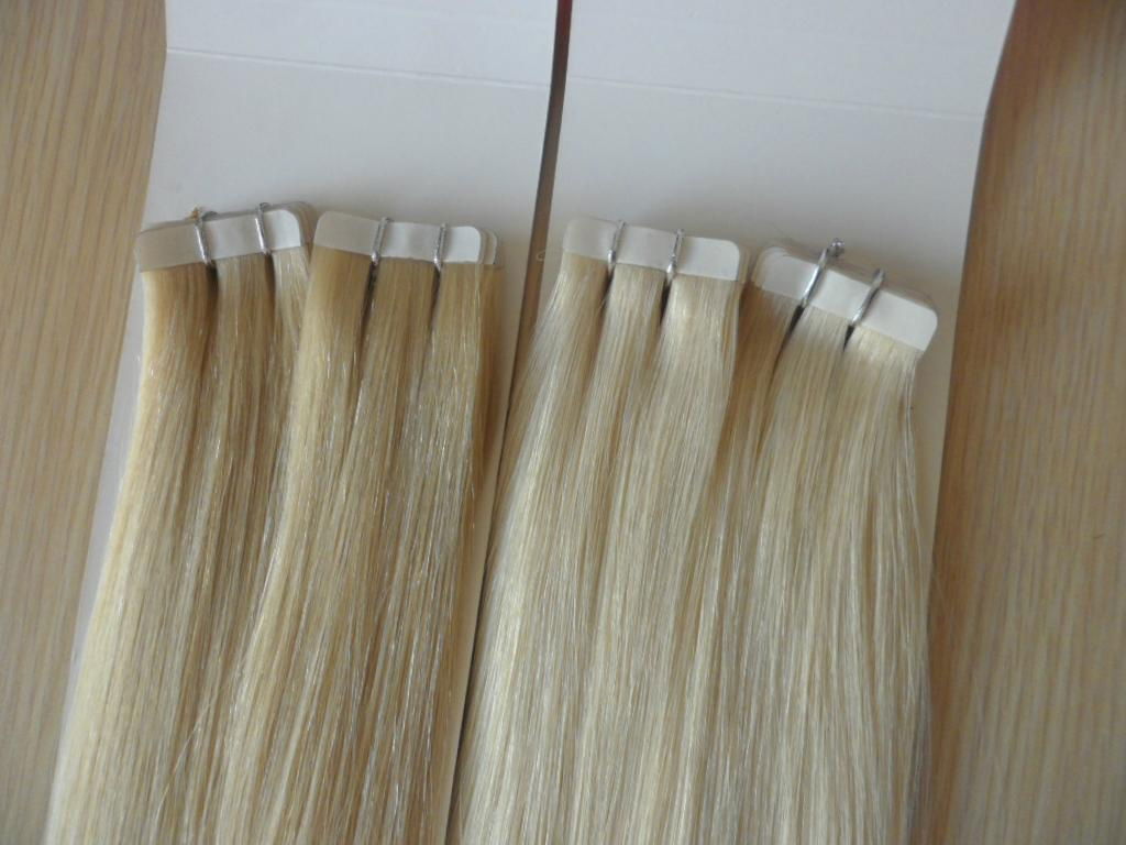 Tape in Hair Extension Skin Hair Weft PU Tape Hair Extension Remy Human Hair 5