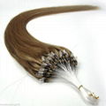 Micro Ring Loop Hair Extension 100% Brazilian Remy Hair Extensions 3