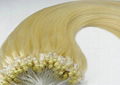 Micro Ring Loop Hair Extension 100% Brazilian Remy Hair Extensions 4