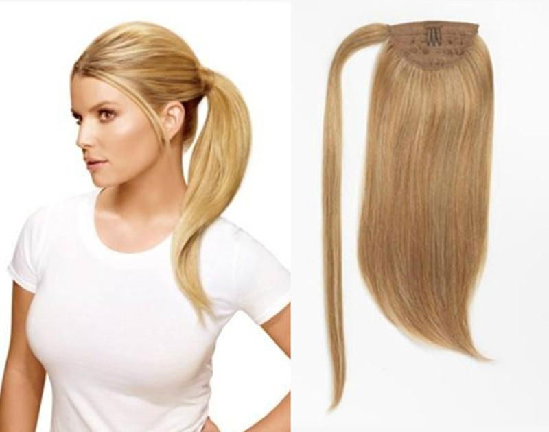 Supply Ponytail Hair Brazilian Human Hair Extension Remy Hair 3