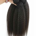 Supply human hair extension brazilian human hair yaki hair weft