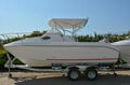 QD 20.5 CABIN Fiberglass motor boat 3