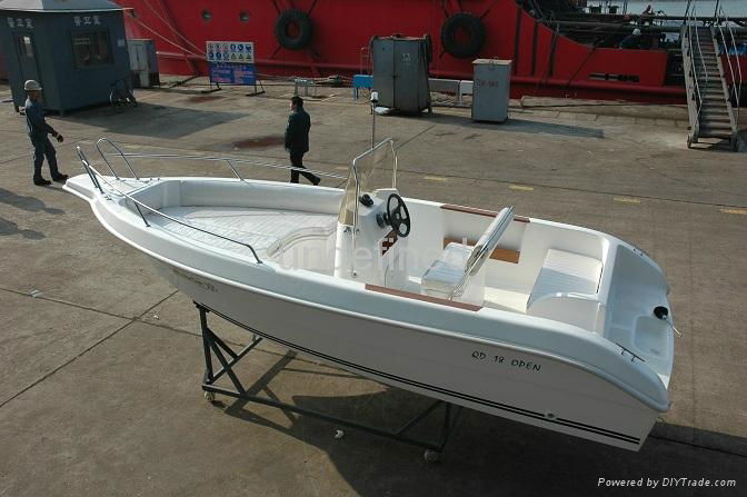 QD 18 OPEN Fiberglass fishing boat 4