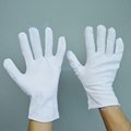 Hot Sale Extra large 130gsm fabric White cotton work gloves  2