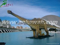 Hot sale animatronic dinosaur large realistic replica for exhibition 