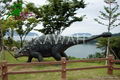 New realistic mechanical dinosaur replica for exhibition 5 M ankylosaur 3