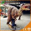 OEM animatronic realistic costume dinosaur for hot selling 4