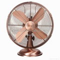 Electric High Quality Metal Antique 12 Inch 30cm 35w Table Desk Fan 1