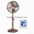 12 V DC Electric Metal Antique 18 W 12 inch Stand Fan 1