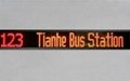 led bus display screen sign