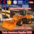 wheel loader 3t with luxurious cabin shovel compact loaders