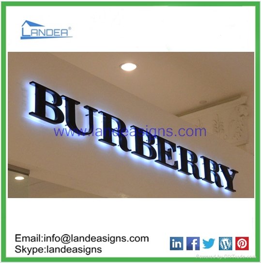 3D customized acrylic channel letters 4