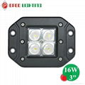 Top Hot 16W 4x4 3" Truck Cube Light 2