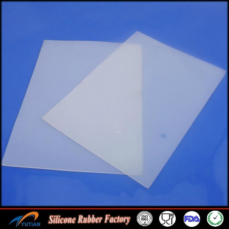 Transparent Silicone Rubber Sheet 