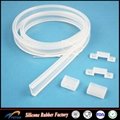Waterproof transparent silicone tube for LED strip 1