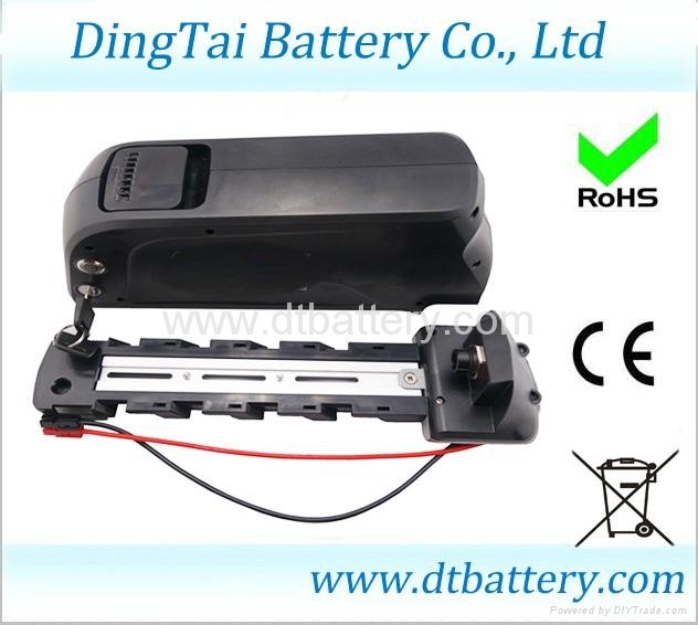 Down tube 36V 14.5Ah Lithium ion Samsung INR1865029E e-bike battery pack  2