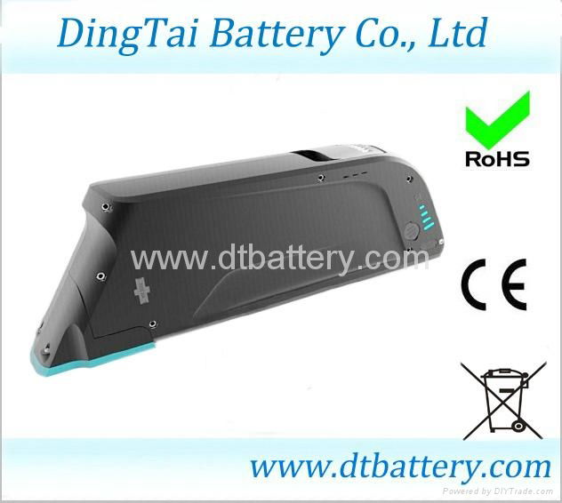 Down tube 36V 14.5Ah Lithium ion Samsung INR1865029E e-bike battery pack  5