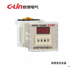 欣灵JSS20-48AMS 数显时间继电器 AC220V