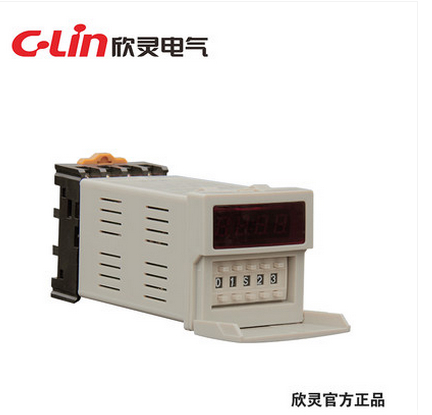 欣靈HHS6C-2數顯時間繼電器AC220V 4
