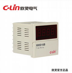 欣灵HHS16B 数显时间继电器 AC220V