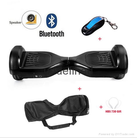 Two 2 Wheels Smart Self Balance Eletric Scooter with Bluetooth Remote Control 