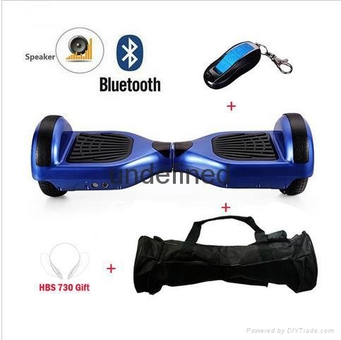 Bluetooth 2 Wheel self Electric unicycle Electric Scooter hoverboard 4