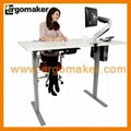 electric height adjustable desk sit