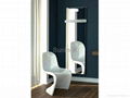 Bathroom radiator with demisted mirror surface 2