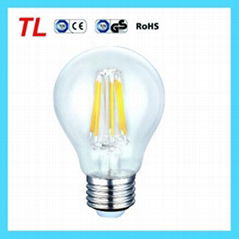 Best hot sale A60 6w new led filament bulb