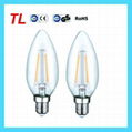 Factory Price 2.2w led filament candle light C35 LED bulb 2