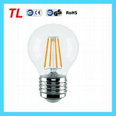 Best quality G45 led filament light 4w G45 led filament light