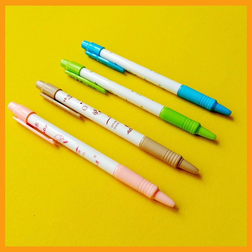 Promotional plastic advertising ball point pen with logo 2