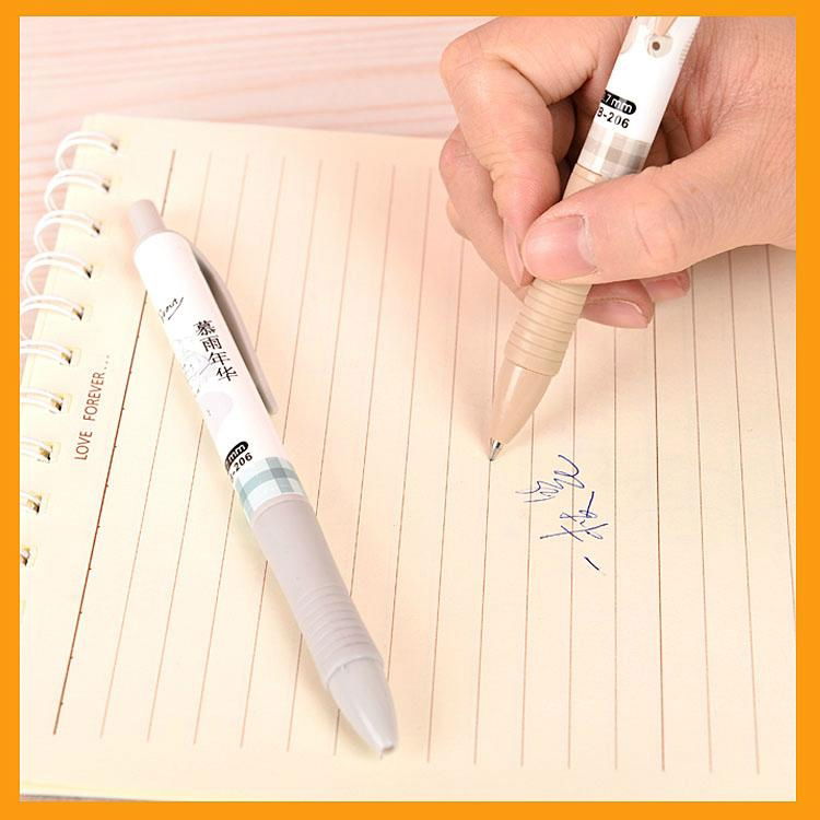 Promotional Cheap Retractable Pen Advertising Logo Customized Plastic Pen Ball P 5