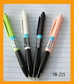 Simple and new design promotional plastic ball point pen 2