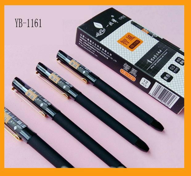Factory price promotional business cap-off promotional gel ink pen