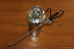 6L Stainless Steel Compression Sprayer with pressure gauge