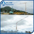 QTK2510 Fast self erecting tower crane with 25m jib boom  4