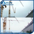 QTK2510 Fast self erecting tower crane with 25m jib boom  5