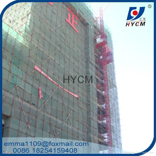 2*1000kg Civil material lifter for construction buildins