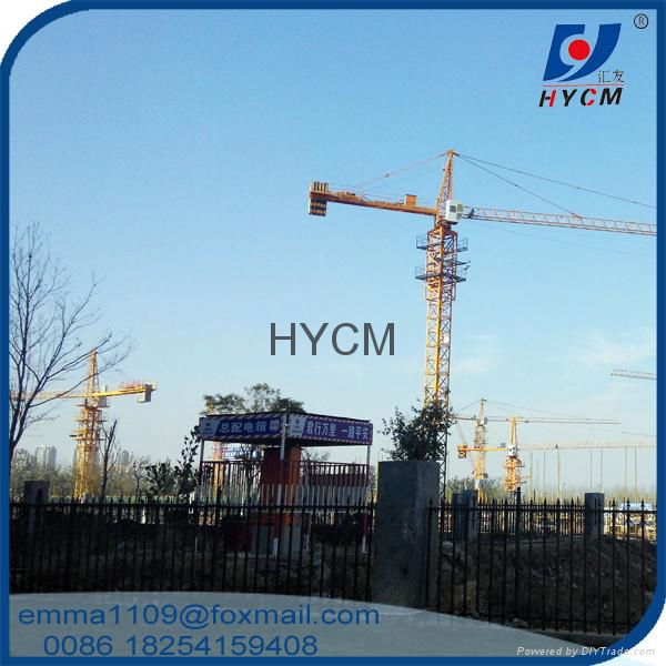 Fixed Tower cranes qtz63 6 tons cranes sale in dubai