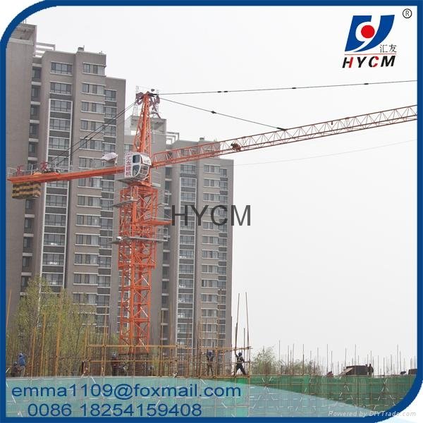 qtz5010 telescopic Kind of tower cranes spesifikasi for buildings 2
